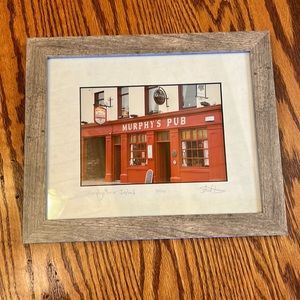 Numbered Signed Murphy’s Pub Ireland Wall Print Photo
